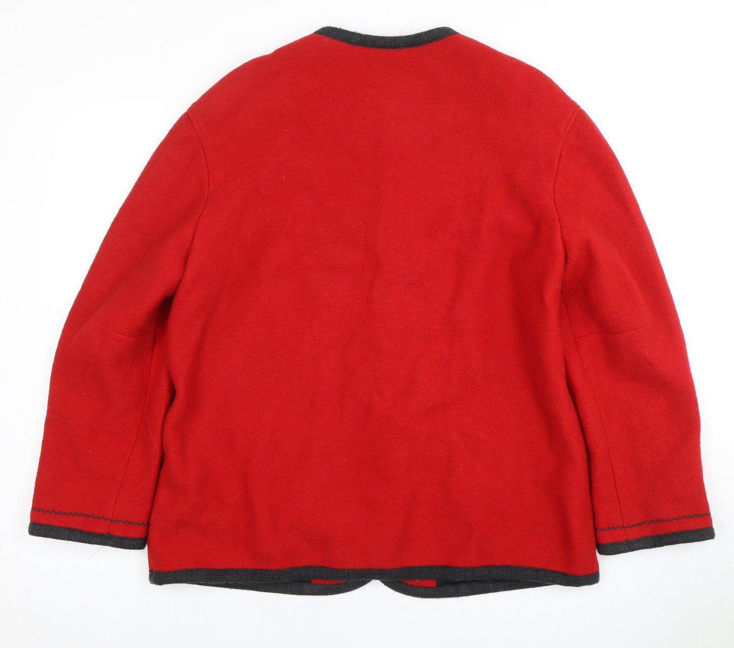 Perry Women's Red Wool Jacket Size 14