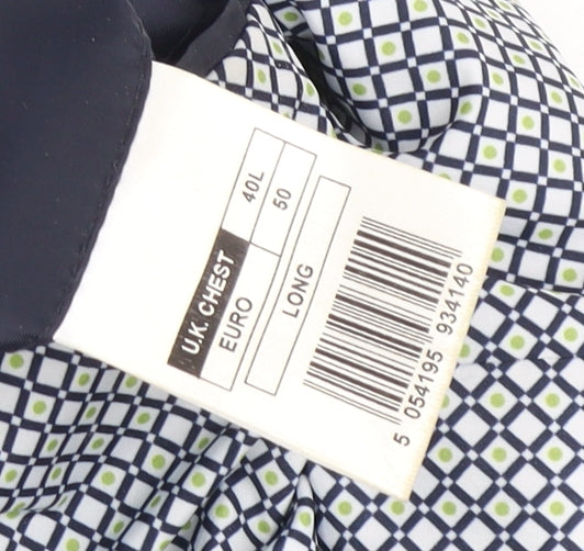 Mens UK Size 40 Red Herring Regular Blue Suit Jacket