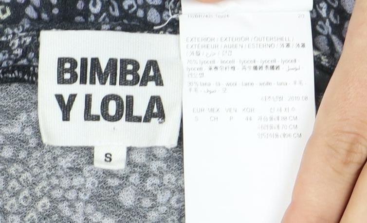Bimba Y Lola Women's Multicolour Long Sleeve Top S