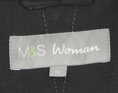Marks and Spencer Women's Black Blazer Size 12