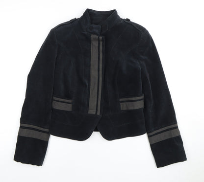 Zara Women’s Black Cropped Blazer Size 8