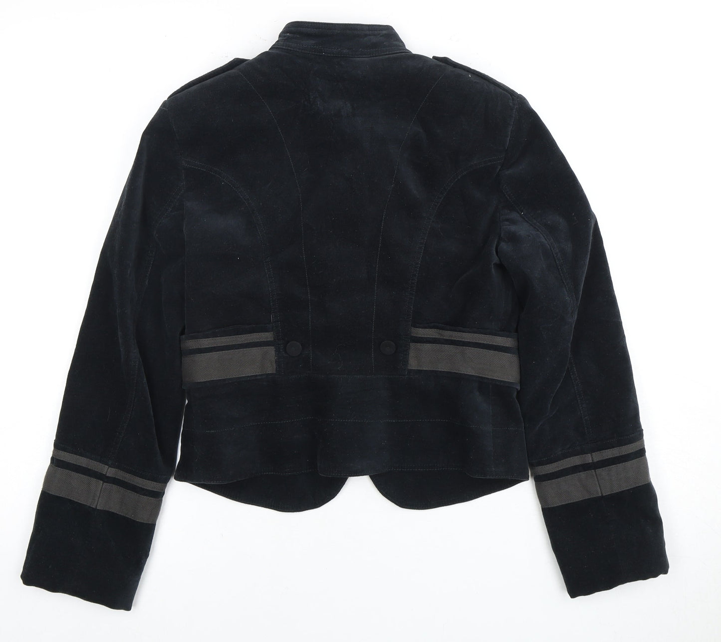 Zara Women’s Black Cropped Blazer Size 8