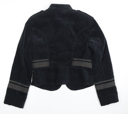 Zara Women’s Black Cropped Blazer Size 8