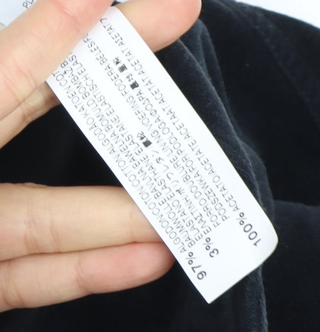 Zara Women’s Black Cropped Blazer Size 8