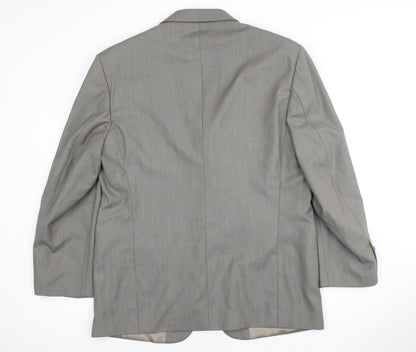 Mens UK Size 46 Marks and Spencer Regular Grey Suit Jacket