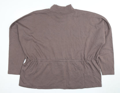 Marks & Spencer Women's Brown Sweatshirt Size 24