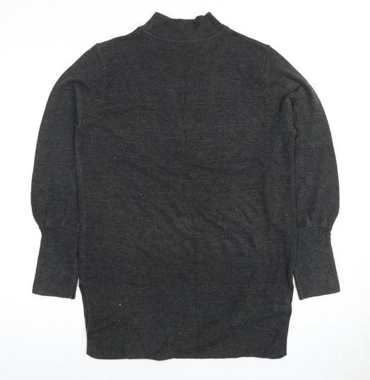 Womens UK Size M Marks and Spencer Black Pullover Jumper