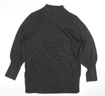 Womens UK Size M Marks and Spencer Black Pullover Jumper