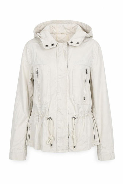Womens UK Size 8 FOREVER 21 Beige Basic Jacket