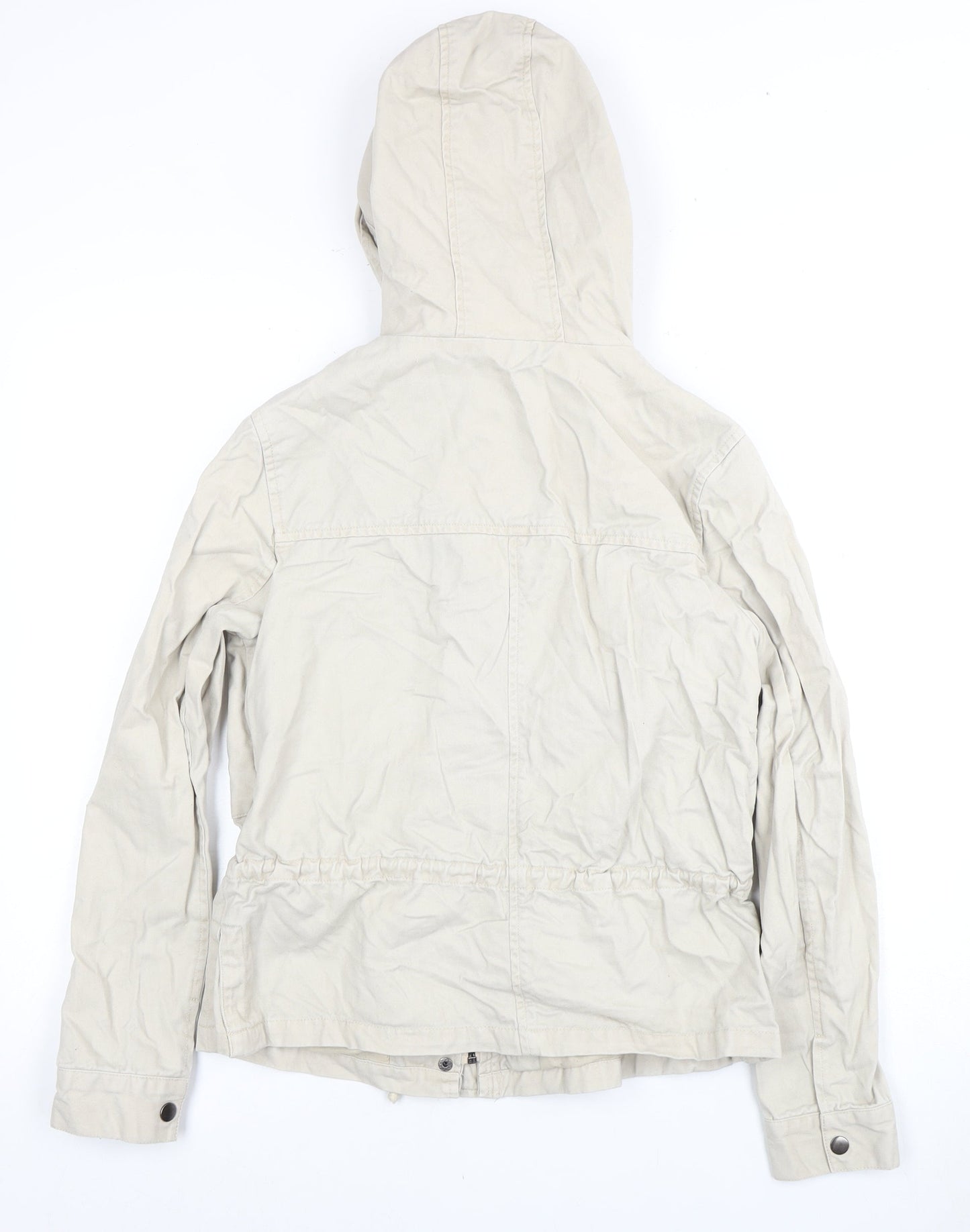 Womens UK Size 8 FOREVER 21 Beige Basic Jacket