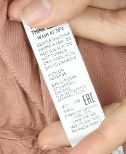 Autograph Women’s Brown Long Sleeve Dress Size 18