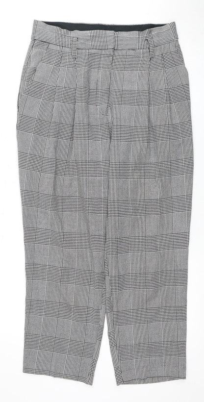 Womens UK Size 14 H&M   Black Trousers
