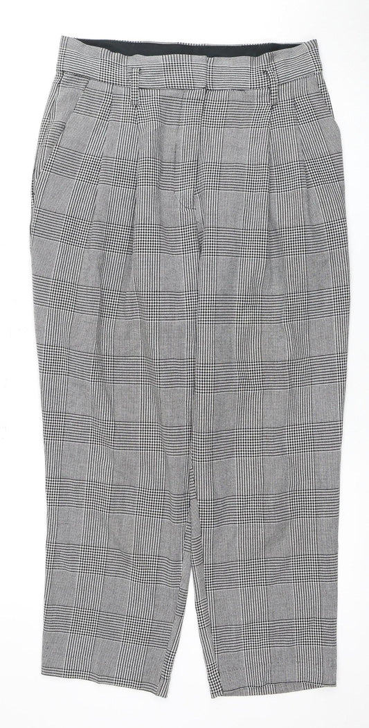 Womens UK Size 14 H&M   Black Trousers