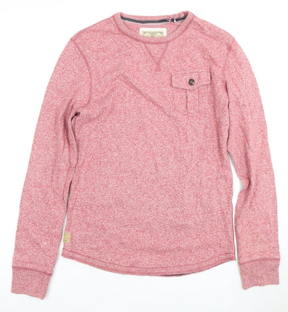Mens UK Size S NEXT Red Pullover Sweatshirt