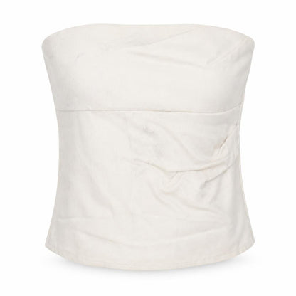 Womens UK Size S Zara Beige Camisole Blouse