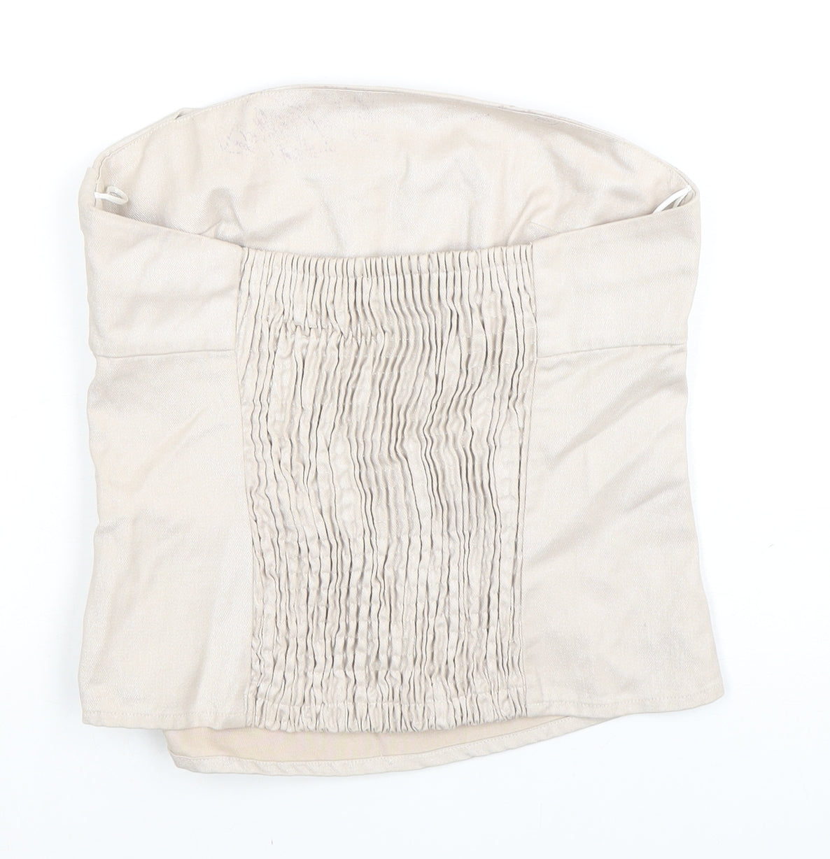 Womens UK Size S Zara Beige Camisole Blouse