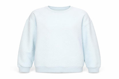 Front view of Kin by John Lewis Women's Blue Sweatshirt, size 12