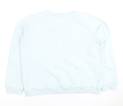 Kin by John Lewis Women's Blue Sweatshirt Size 12