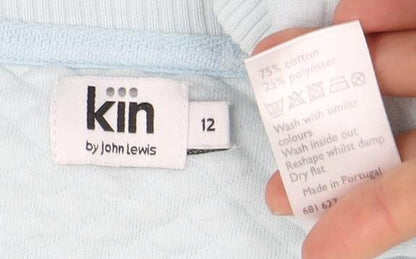 Kin by John Lewis Women's Blue Sweatshirt Size 12