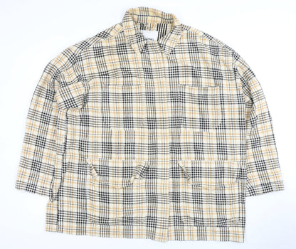 Womens UK Size L Monki Multicoloured Basic Button-Up