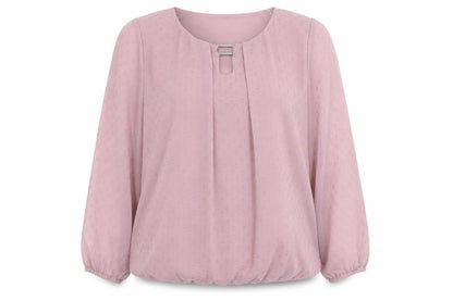 Womens UK Size 14 Bonmarche Pink Basic Blouse