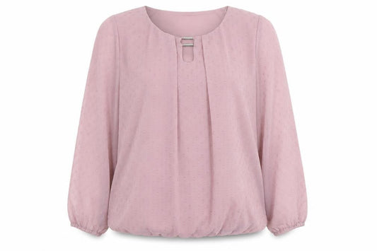 Womens UK Size 14 Bonmarche Pink Basic Blouse