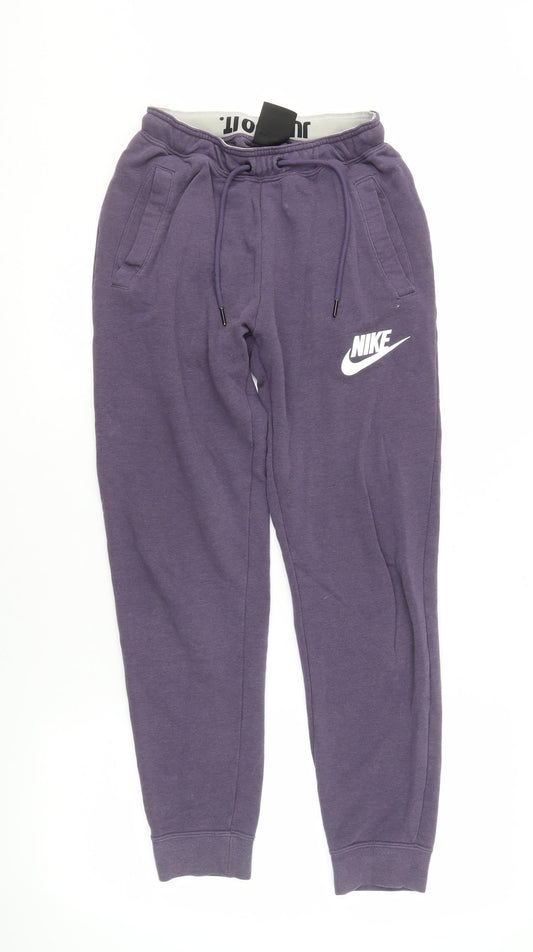 Nike Men's Purple Jogger Trousers XS
