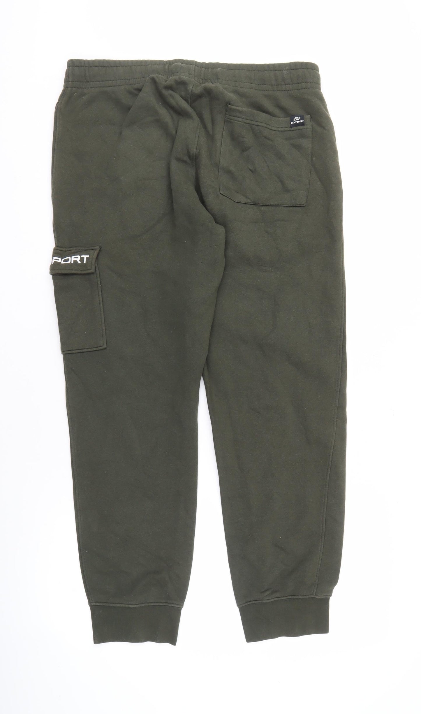 DKNY Sport Men's Green XL Jogger Trousers - Athleisure Style