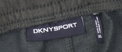 DKNY Sport Men's Green XL Jogger Trousers - Athleisure Style