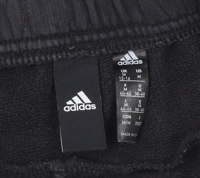 Adidas Men's Black Jogger Trousers M - Gym & Training