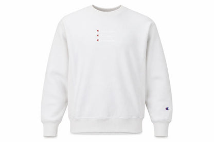 Mens UK Size S Champion White Pullover Sweatshirt