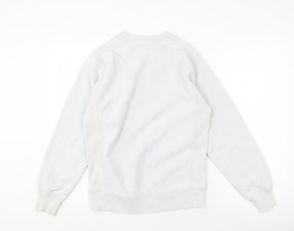 Mens UK Size S Champion White Pullover Sweatshirt