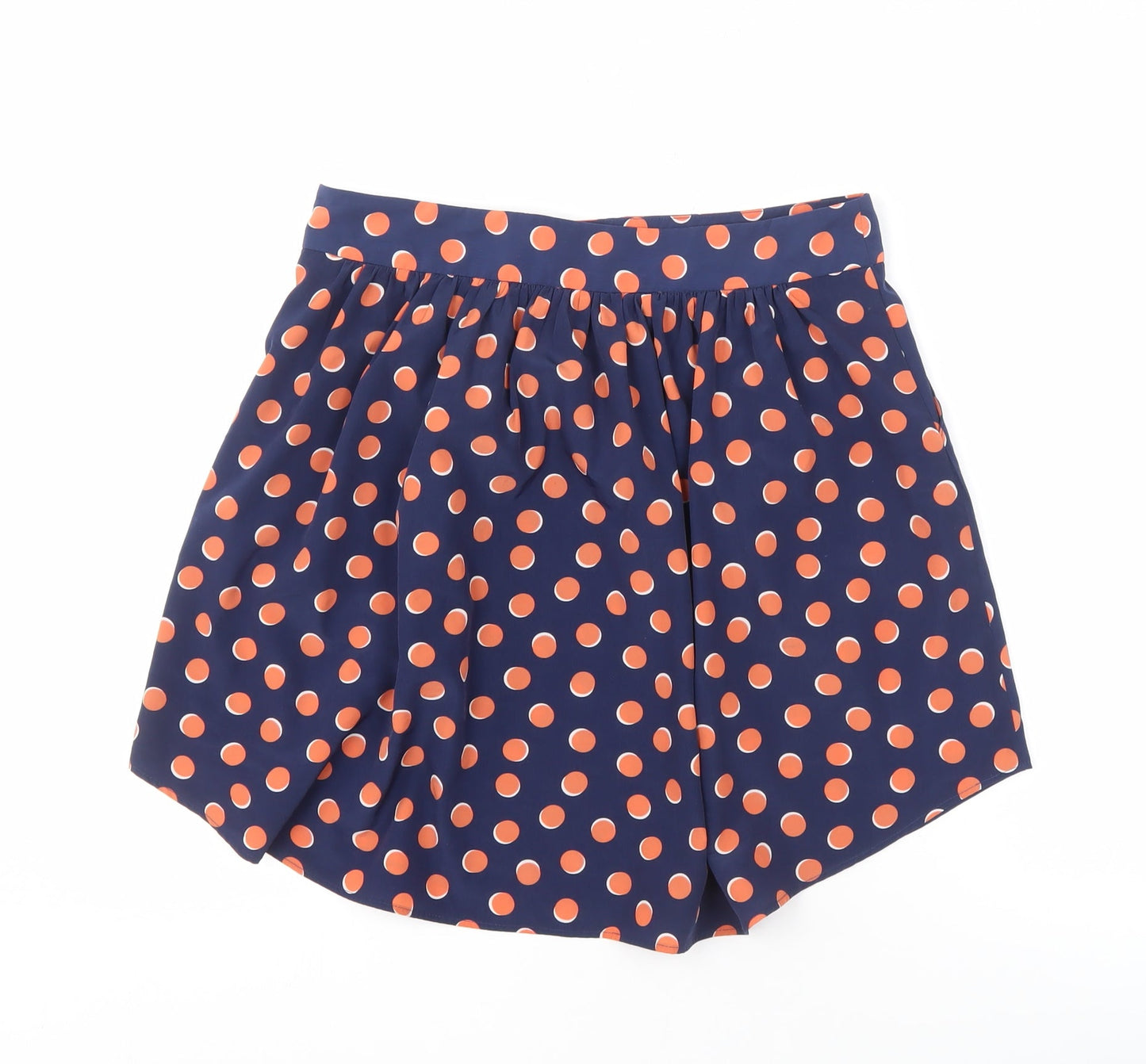 Gap Women's Blue Polka Dot Skater Skirt Size 4