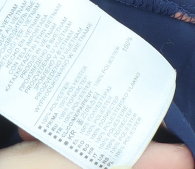 Gap Women's Blue Polka Dot Skater Skirt Size 4