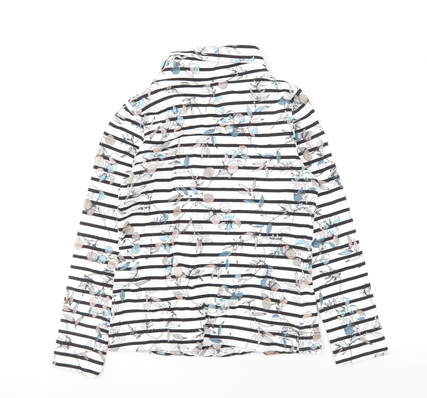 Maine New England Women's Multicoloured Striped Sweatshirt
