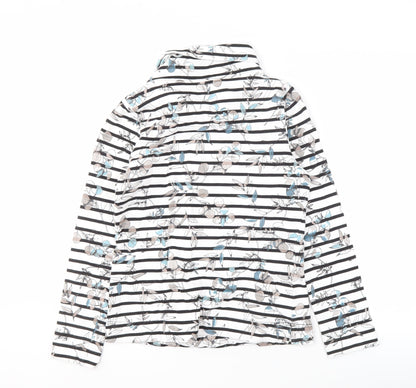 Maine New England Women's Multicoloured Striped Sweatshirt