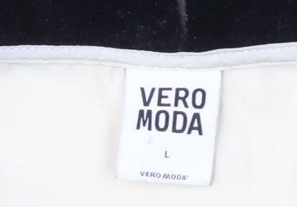 Womens UK Size L VERO MODA Ivory Basic Blouse