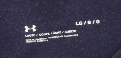 Under Armour Men’s Blue Pullover Sweatshirt L