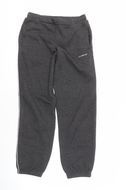 LA Gear Women's Grey Sweatpants Size 8 Regular Fit