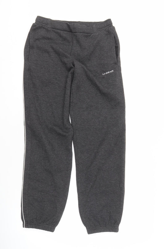 LA Gear Women's Grey Sweatpants Size 8 Regular Fit