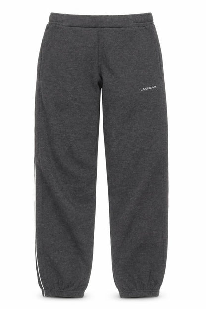 Womens UK Size 8 LA Gear Regular Fit Sweatpants Grey Trousers