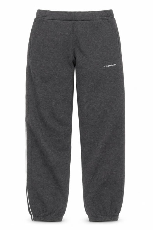 Womens UK Size 8 LA Gear Regular Fit Sweatpants Grey Trousers