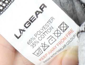 LA Gear Women's Grey Sweatpants Size 8 Regular Fit