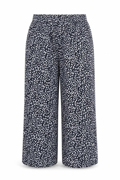 Womens UK Size 10 Cotton Traders   Blue Trousers