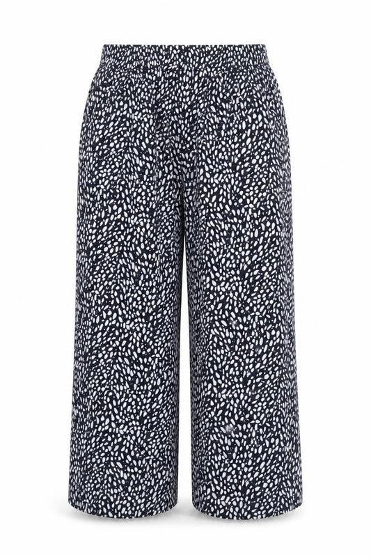 Womens UK Size 10 Cotton Traders   Blue Trousers