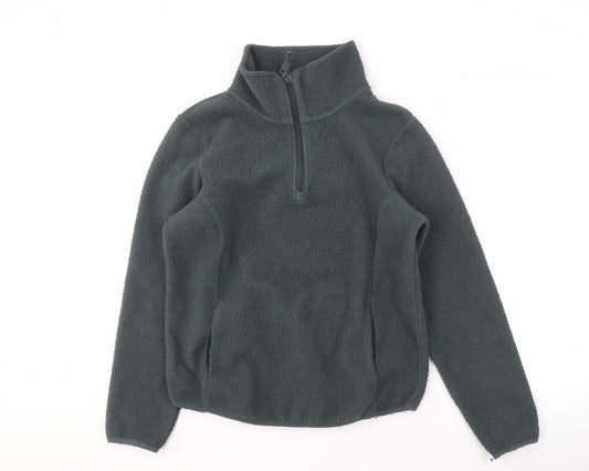 Womens UK Size 14 Mountain Warehouse Green Pullover Sweatshirt