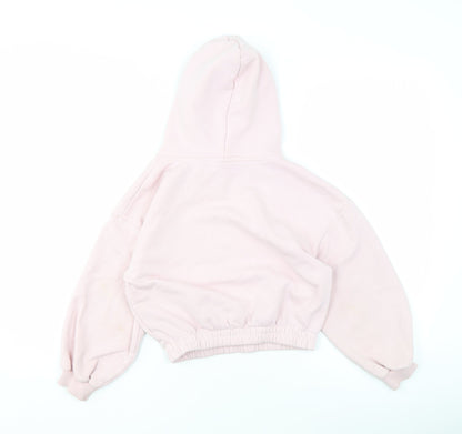 George Girls Pink Disney Hoodie 7-8 Years Pullover Style