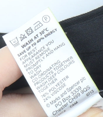 Marks and Spencer Men's Black Trousers 34/31