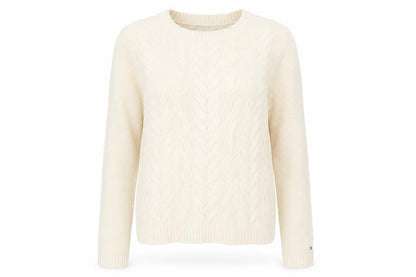 Womens UK Size S Tommy Hilfiger Ivory Pullover Jumper