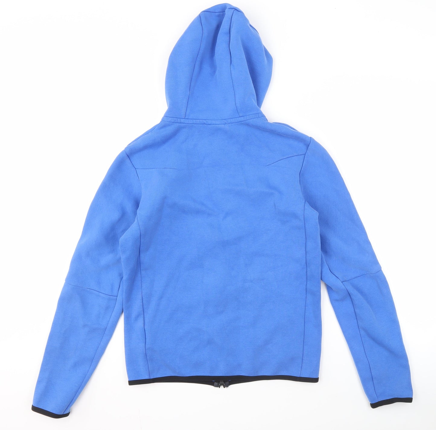 Mens UK Size XS Nike Blue Full Zip Hoodie